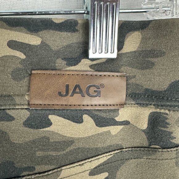 JAG JEANS MARLA WOMEN'S PULL ON CAMOUFLAGE PRINT LEGGINGS ELASTIC WAISTBAND M - Picture 4 of 9